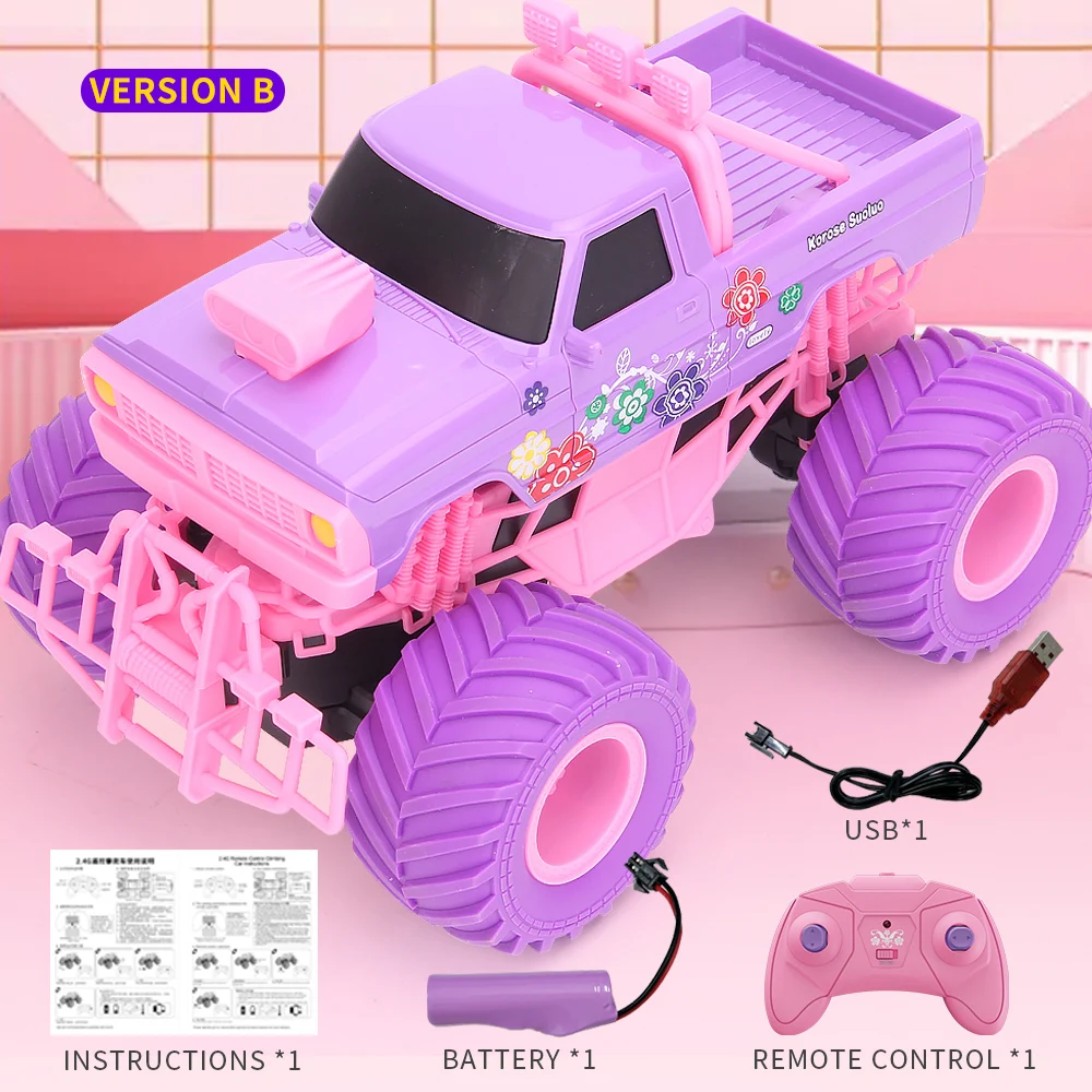 JJRC Barbie RC Car Pink Pickup Truck