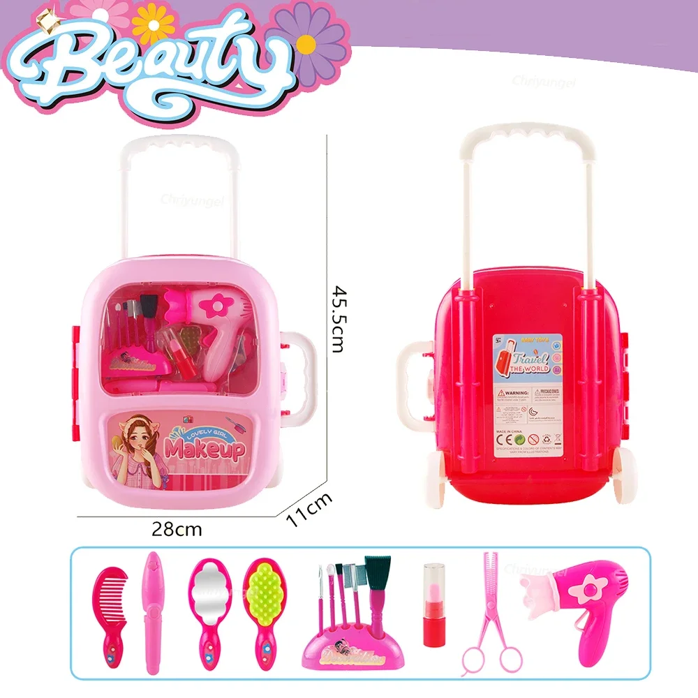 Kids Makeup Set for Girls Mini Pretend Play Set