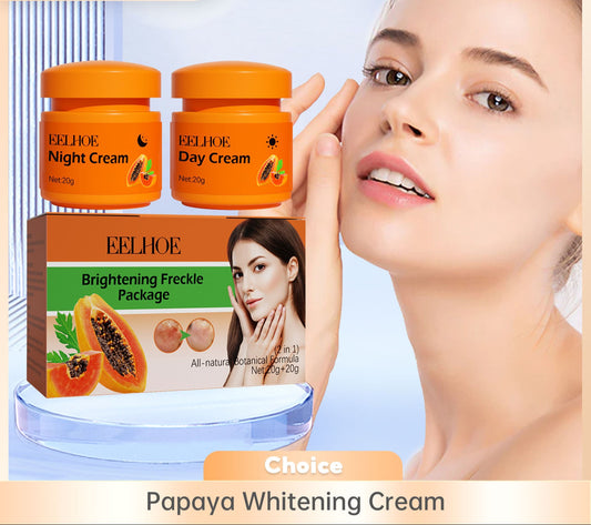 Freckle Whitening Face Cream Papaya Day Night cream