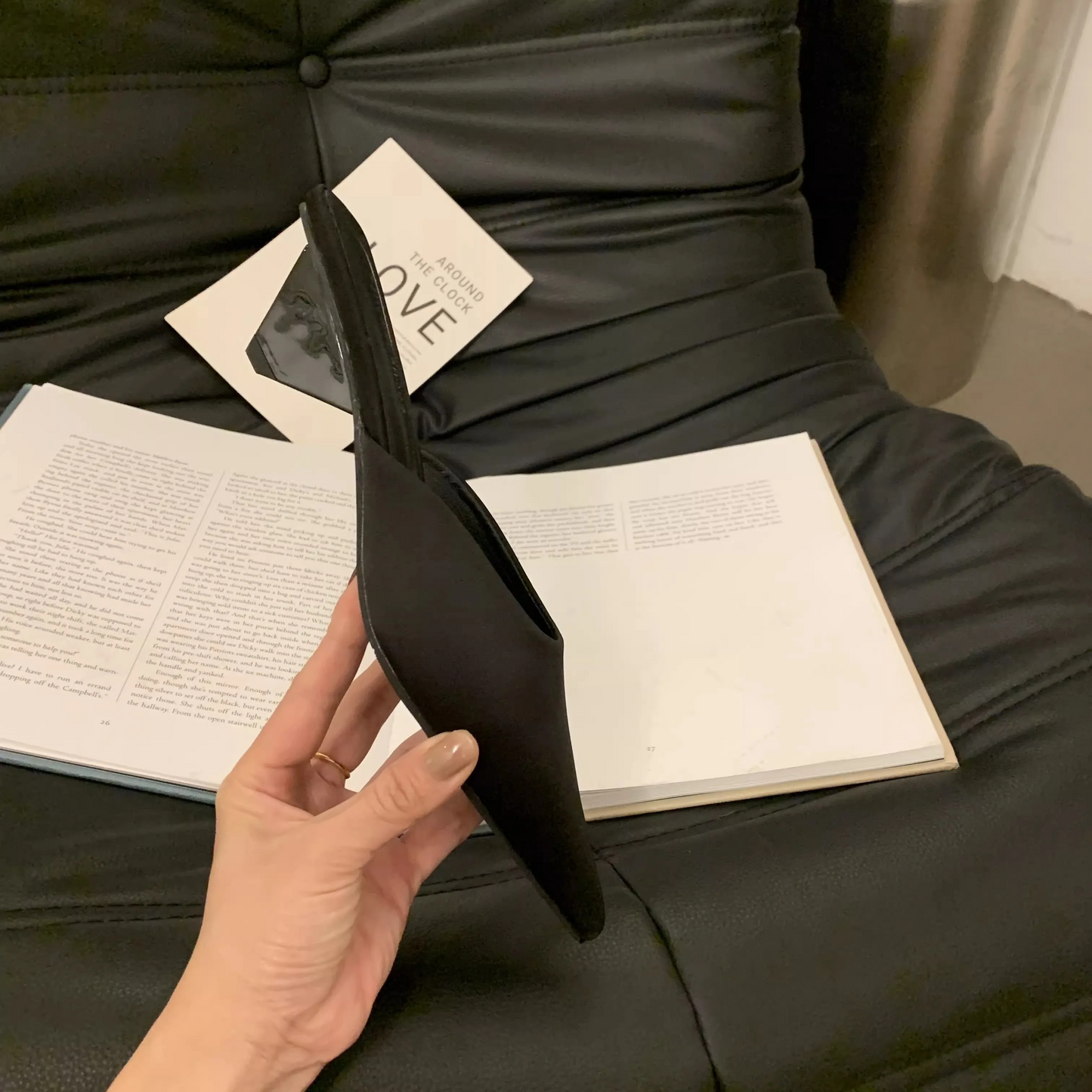 New Luxury Pointed Toe Women Mules Slipper Fashion Candy