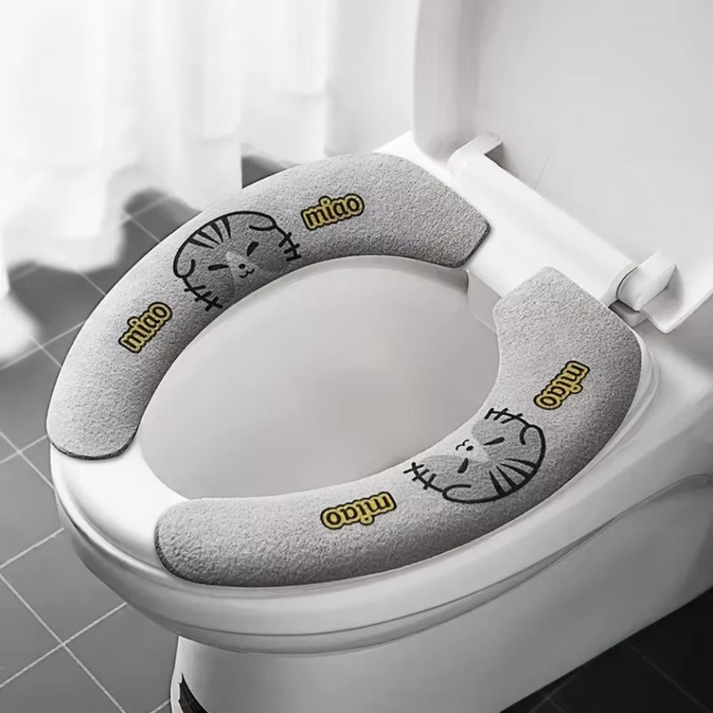 Cartoon Printed Toilet Sticker Universal Toilet Seat Cover