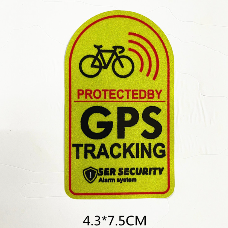 Bicycle GPS Sticker Scooter Motorcycle Anti-Theft Warning