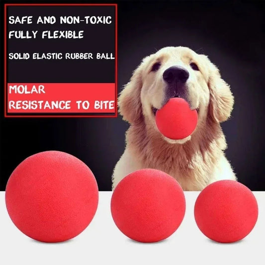 Rubber Ball Pet Dog Toy Training Chew Play Fetch Bite Toys Dog