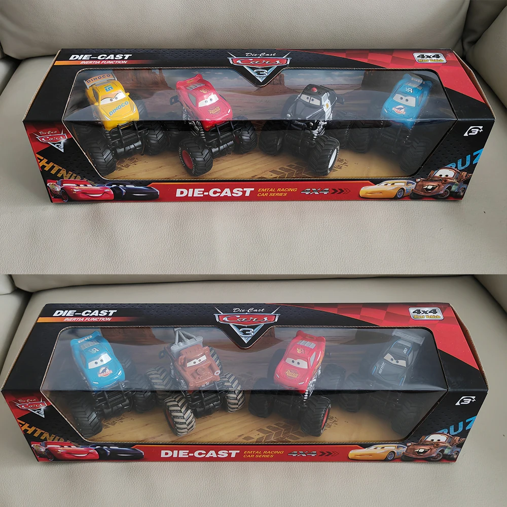 Disney Pixar Cars Set Lightning Mcqueen Figures