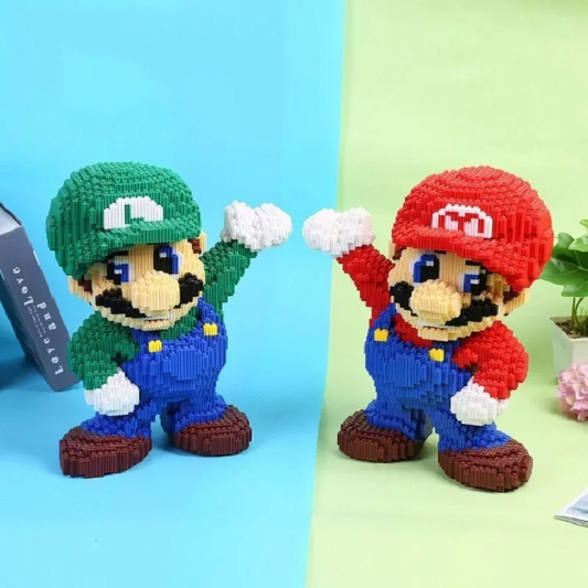 35cm Super Marios Bros Big Building Blocks
