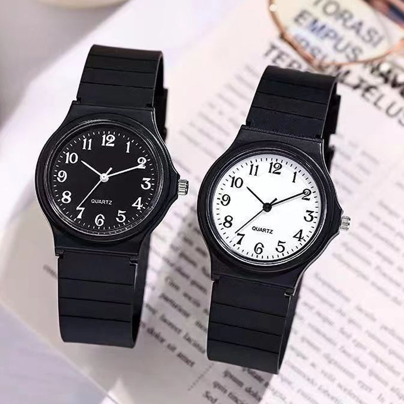 Exam Watch Silicone Strap Simple Women