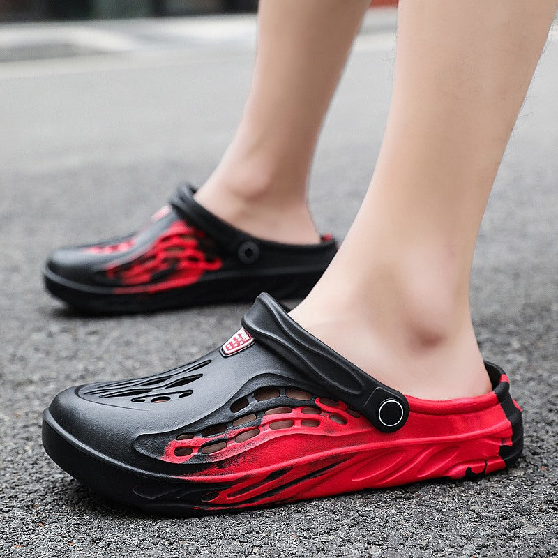 Hot Selling Outdoor Beach Shoes Waterproof Men's Slippers Summer
