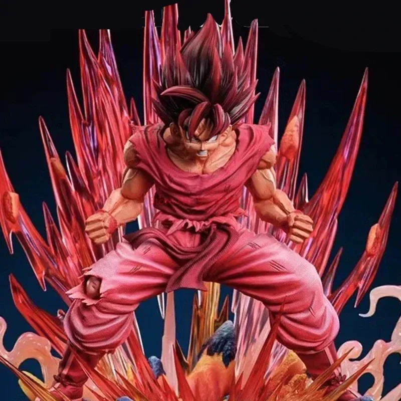 24cm Dragon Ball Z Anime Figure Kaiouken Goku Super Saiyan Son Goku