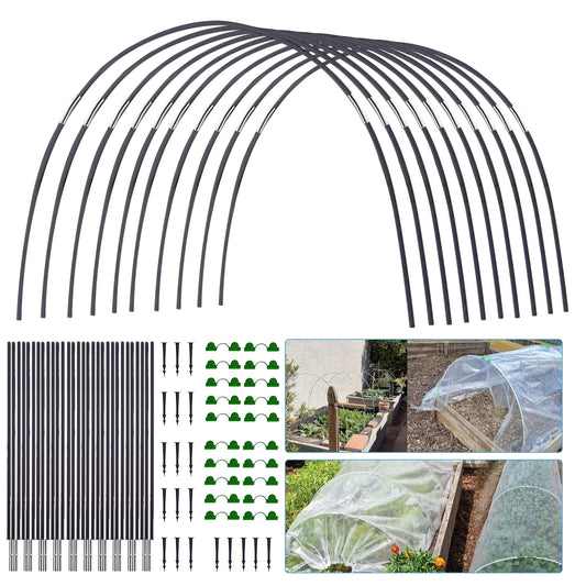 30Pcs Garden Hoops for Netting Tunnel