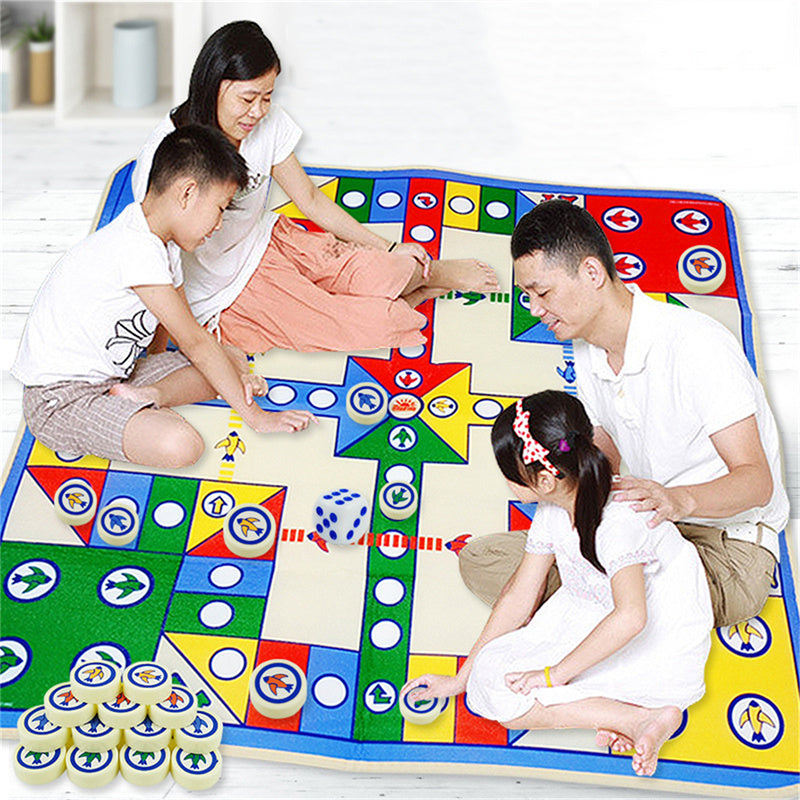 Big Flying Chess Carpet Party Floor Games