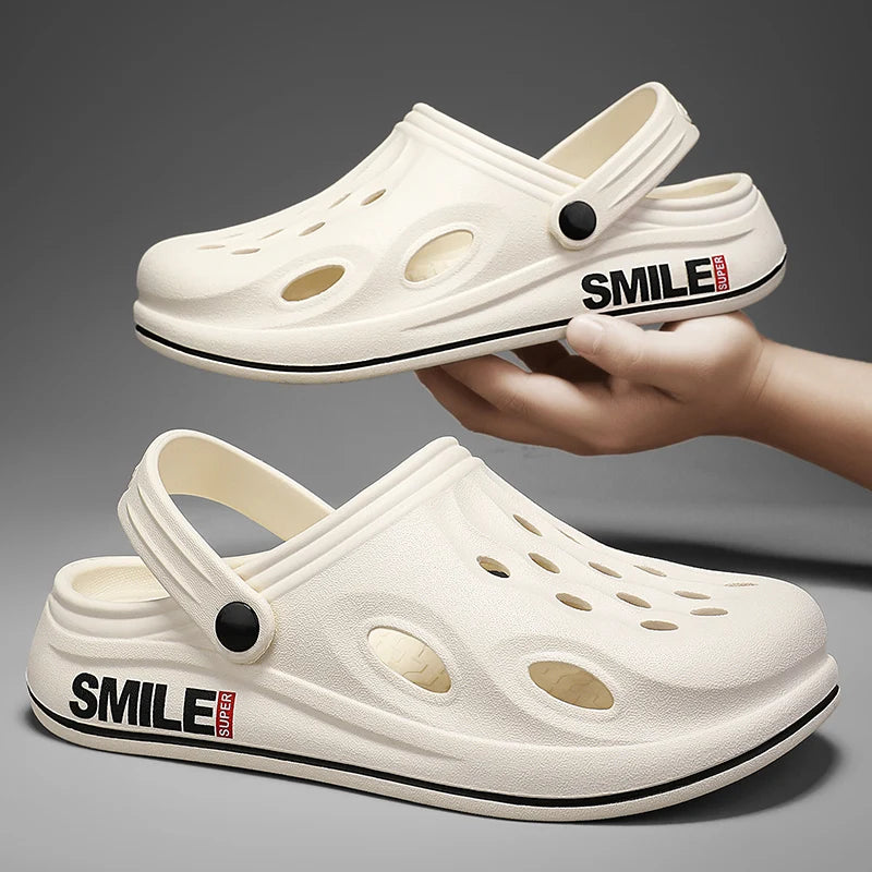 Men Trend Clogs Sandals Slippers Fashion Men's Summer