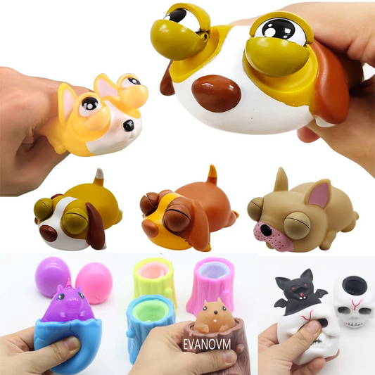 Multiple Types Pop Up FunnySqueeze Anti-stress Toy