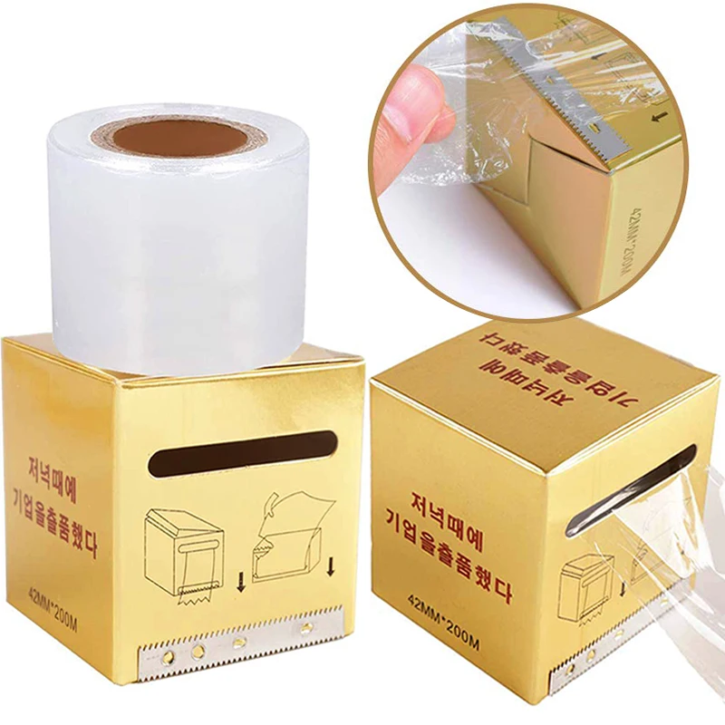 3/1Rolls Tattoo Eyebrow Microblading Plastic Wrap
