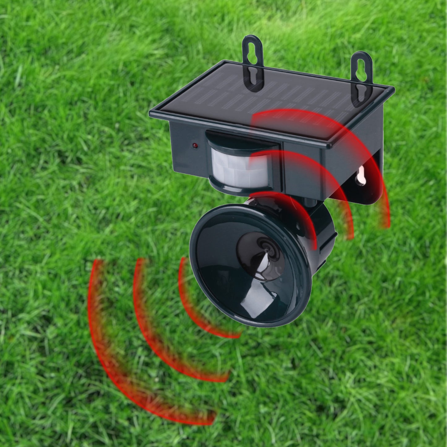 Solar Ultrasonic Animal Repeller