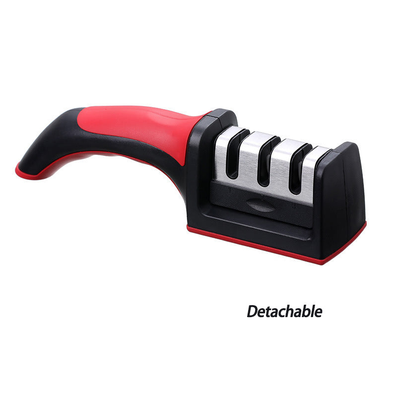 Level 3 Quick Sharpening Tool Knife Sharpener With Anti-slip Base