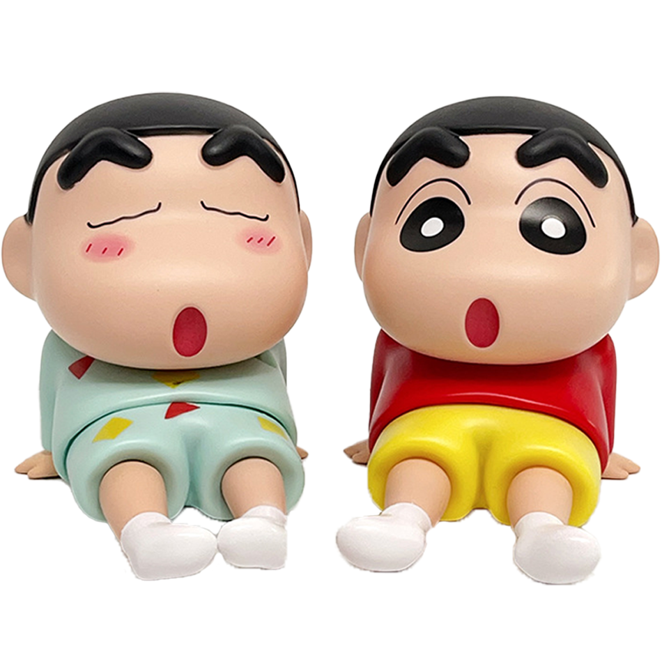 Crayon Shin-Chan Phone Holder Kawaii Anime Desktop Ornaments