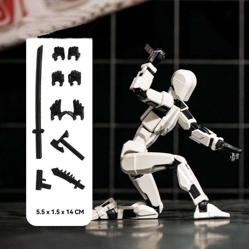 T13 Action Figure Titan 13 Action Figure Dummy Lucky