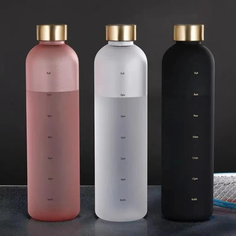 1 Liters Water Bottle Motivational Drinking Bottle