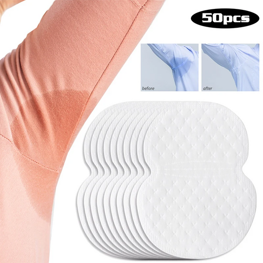 50Pcs Unisex Sweat Pads Summer Deodorants Underarm