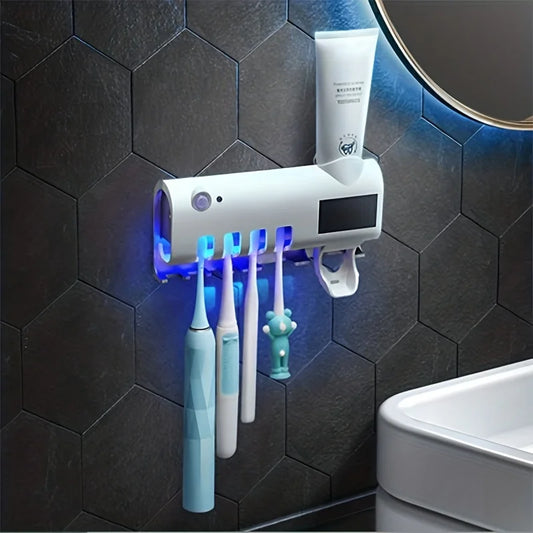 Multifunctional Toothbrush Holder Induction UV Sterilization