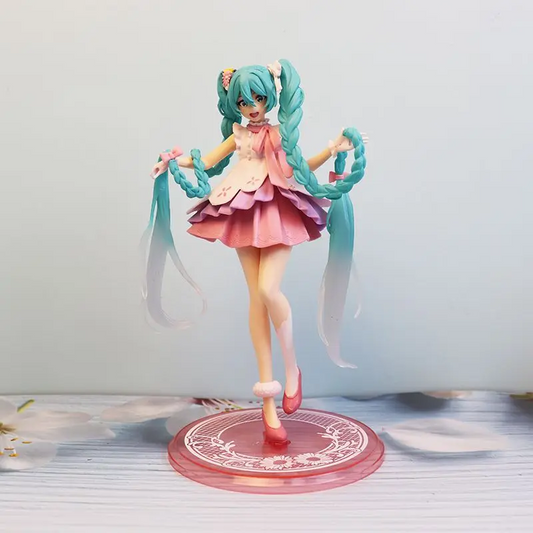 The 20cm Project DIVA Arcade Pink Cherry Hatsune Miku Figure Anime