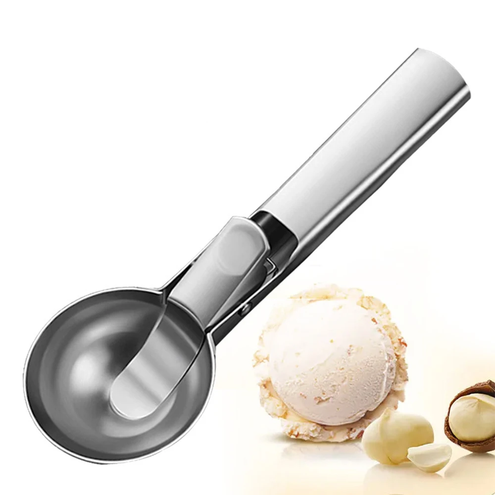 Ice Cream Scoop Stainless Steel Digger Non-Stick