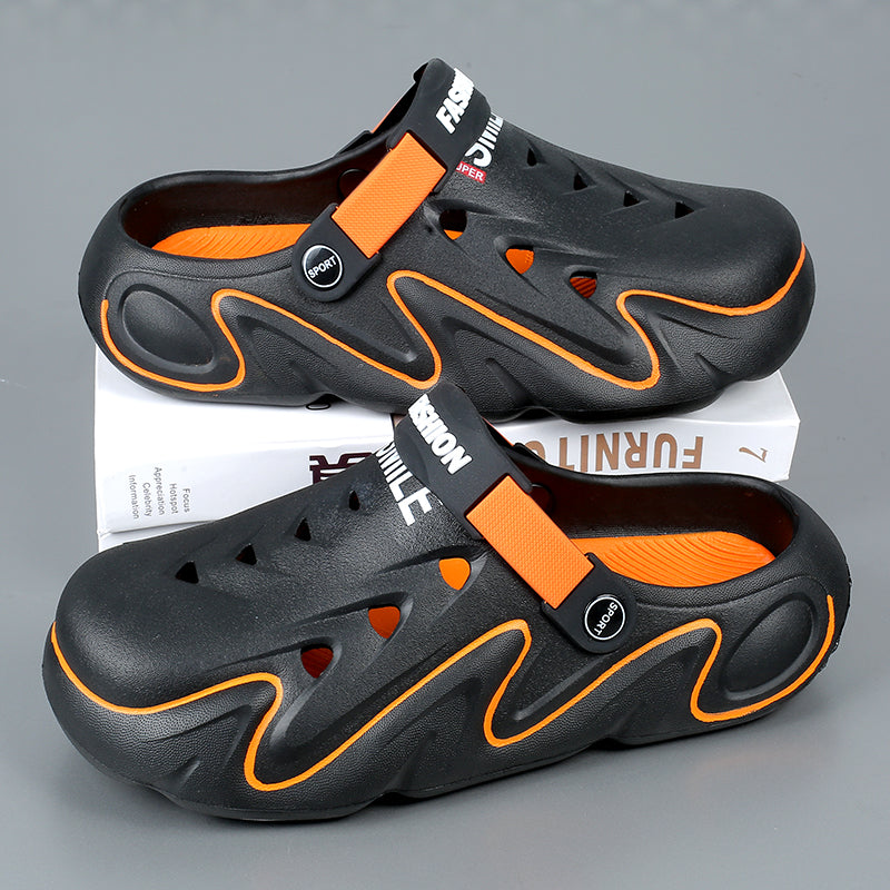 Men Sandals Slippers Outdoor Beach Comfortable Soft Clogs Design Mens