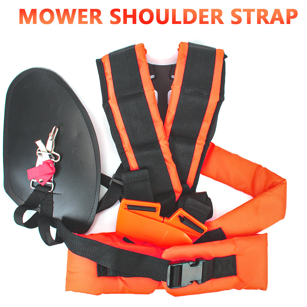 Double Shoulder Harness Strap W Shape Strimmer Padded Belt