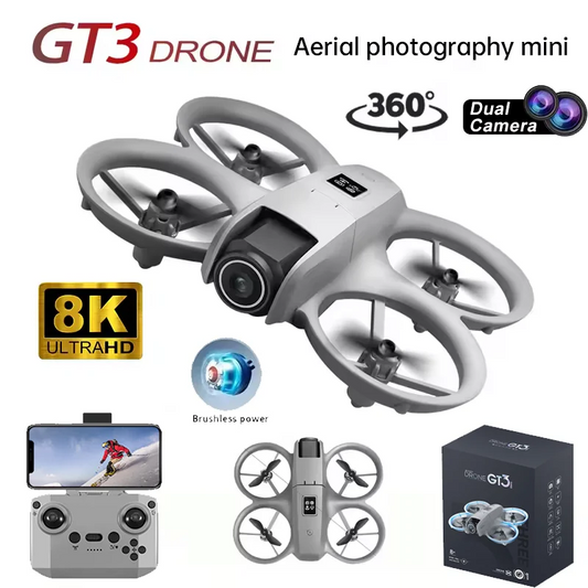 NEW Original GT3 Drone 8K WIFI GPS Professional HD Aerial