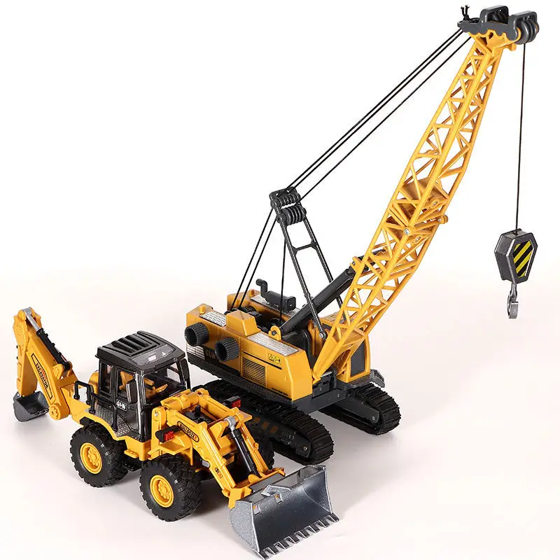 Toys for Boys Alloy Tractor Kids Excavator Bulldozer