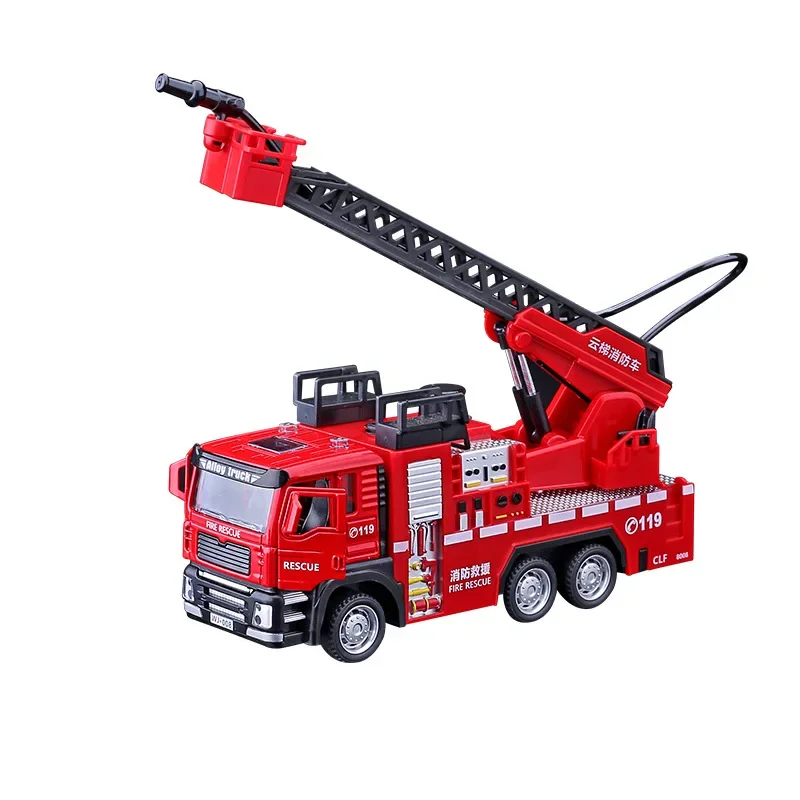 1/32 Fire Engine Car Toy Model with Sound Light