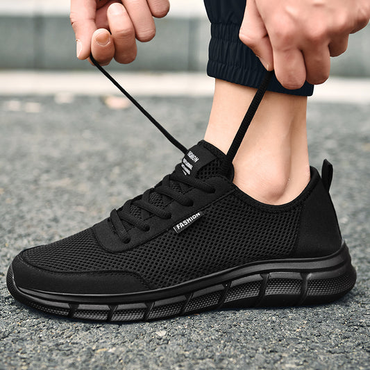 New Sneakers Men's Breathable Mesh Lightweight Casual Walking Man Shoes