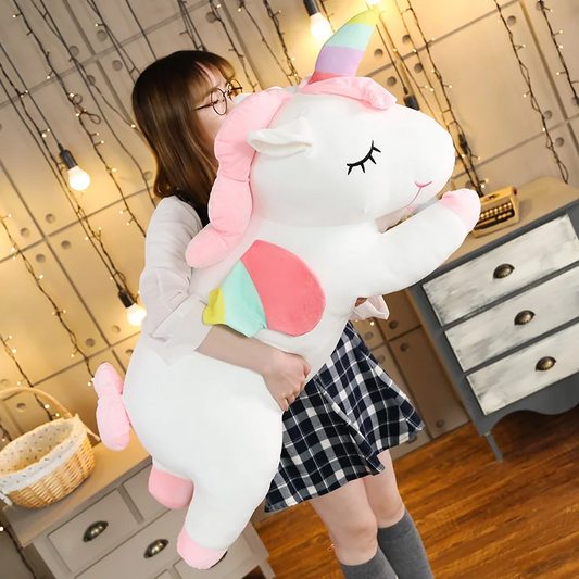 25CM Giant Size Unicorn Plush Toy Soft Stuffed Cartoon Unicorn Dolls