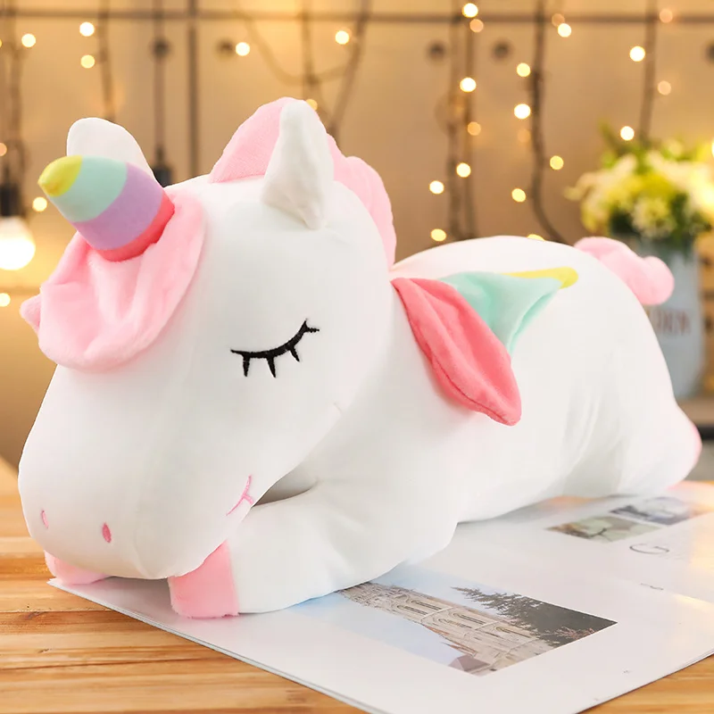 25CM Giant Size Unicorn Plush Toy Soft Stuffed Cartoon Unicorn Dolls