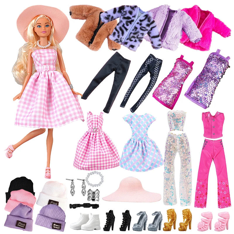 1 Set Fashion Clothes For Barbie Doll
