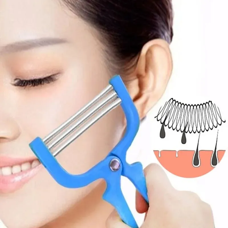 1 PCs Facial Hair Remover Manual Removal Epilator Beauty