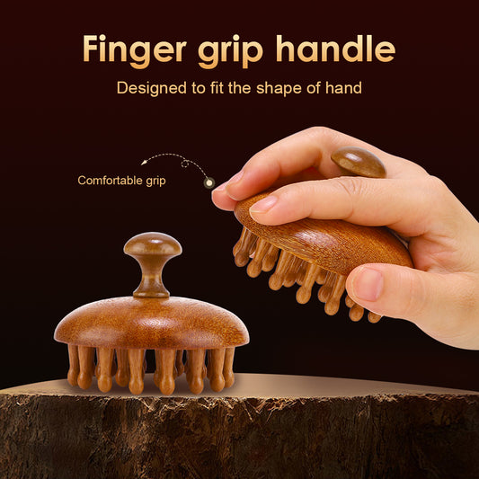 Multi-Functional Wood Therapy Massage Comb