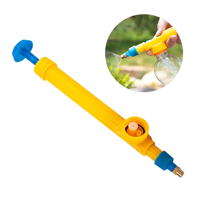 High Pressure Air Pump Manual Sprayer Adjustable Drink Bottle