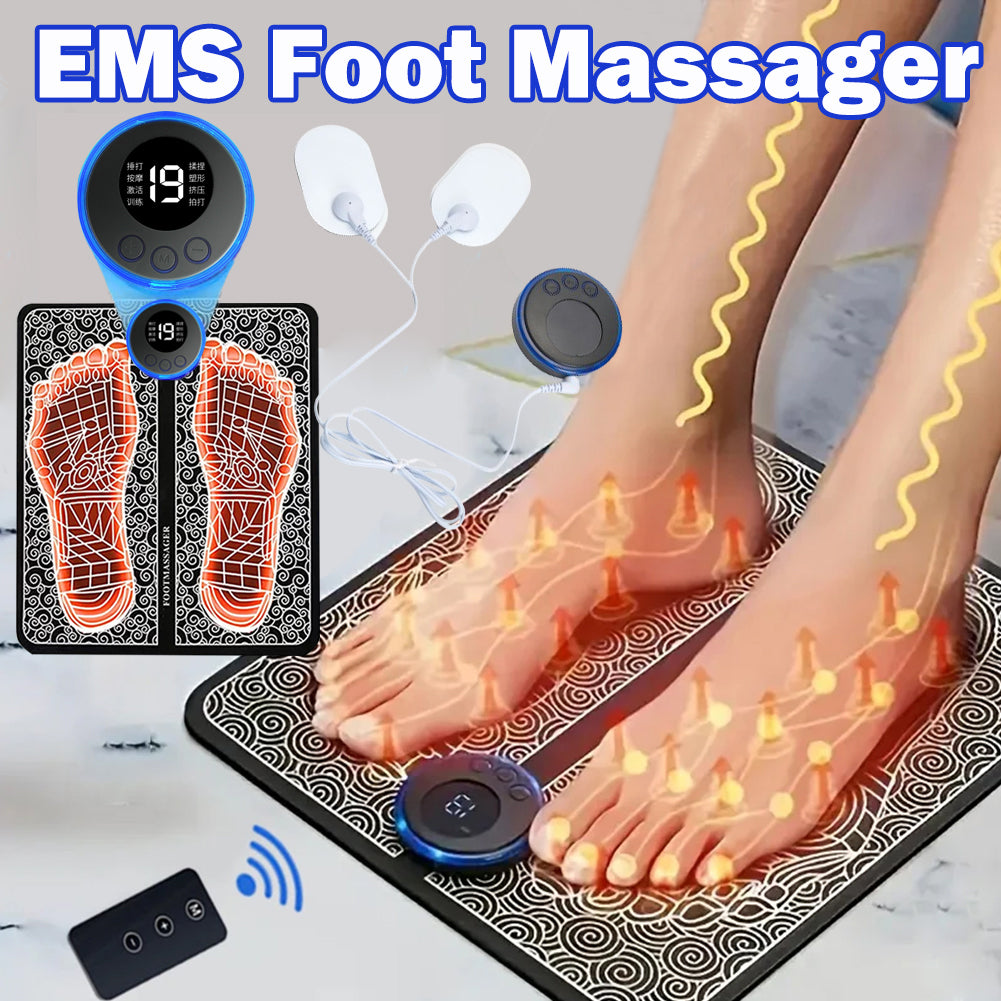 EMS Foot Massager Relaxation Pads Electric Massage
