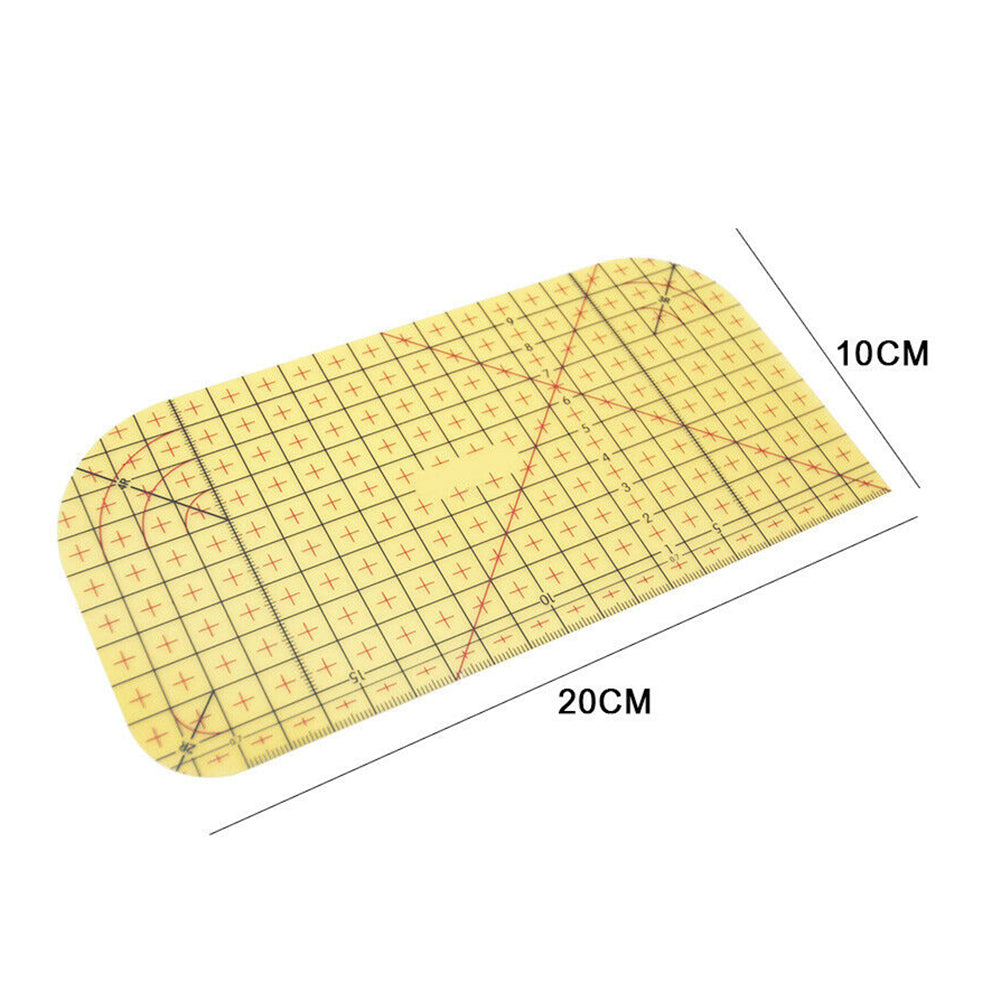 1/2pcs DIY Hot Ironing Ruler Sewing Tools Patch