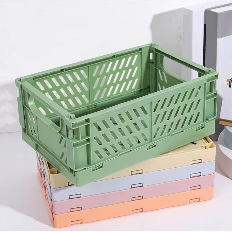 Plastic Foldable Storage Crate Folding Box