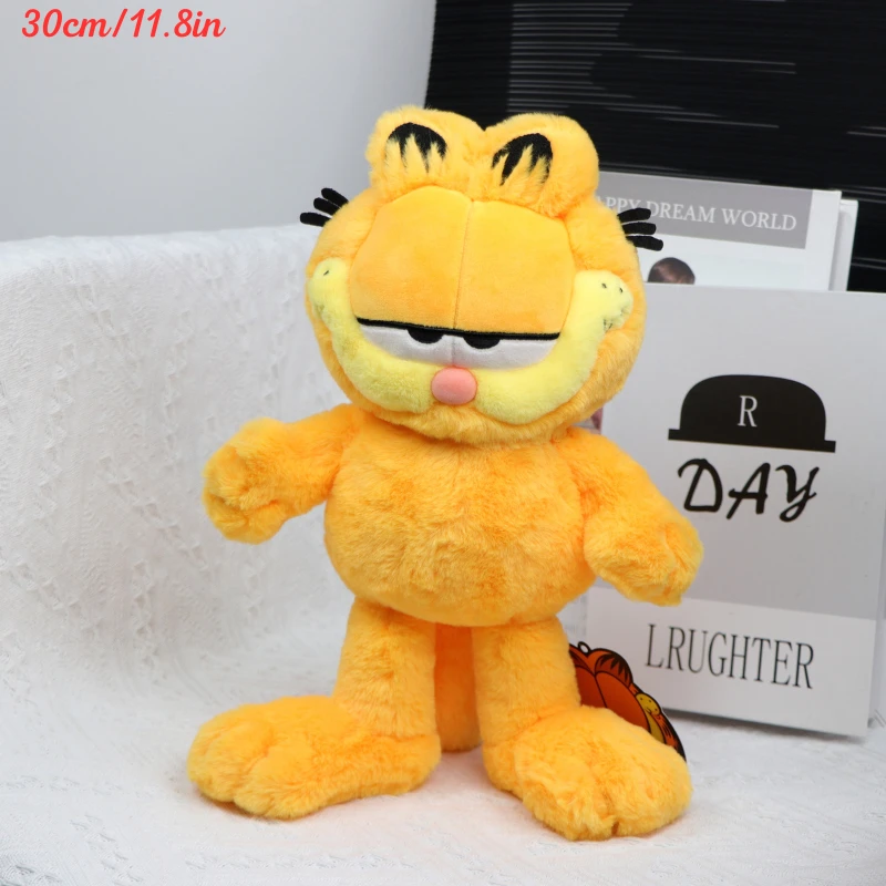 Kawaii Soft Plush Toys Cute Cartoon Garfield Cat Odie Stuffed Animals