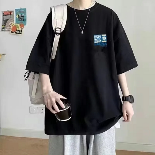 Korean Loose Fitting T-shirt Fashion
