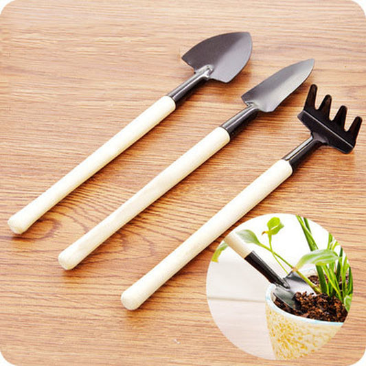 3 Pcs Plant Potted Bonsai Tool Gardening Kit Shovel