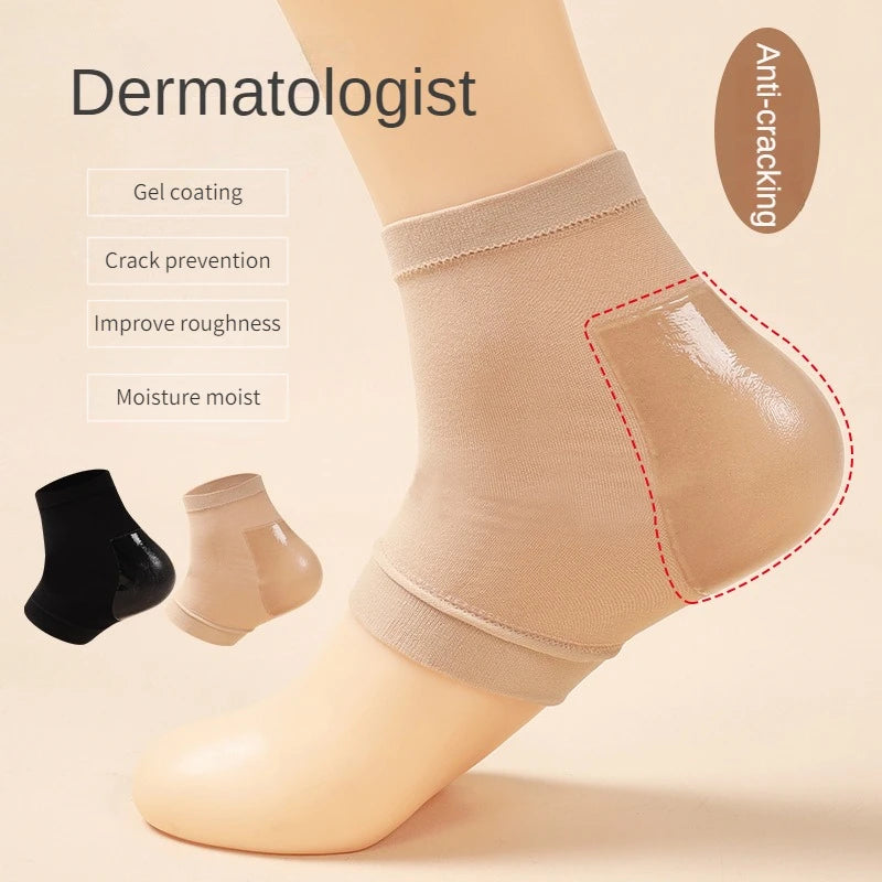 2Pcs Heel Protective Foot Cover Foot Heels Socks
