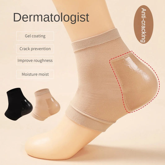 2Pcs Heel Protective Foot Cover Foot Heels Socks