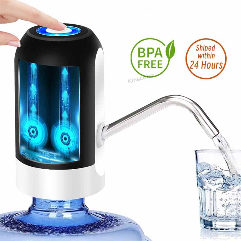 Portable Automatic Drinking Water Pump with Switch and USB Charging