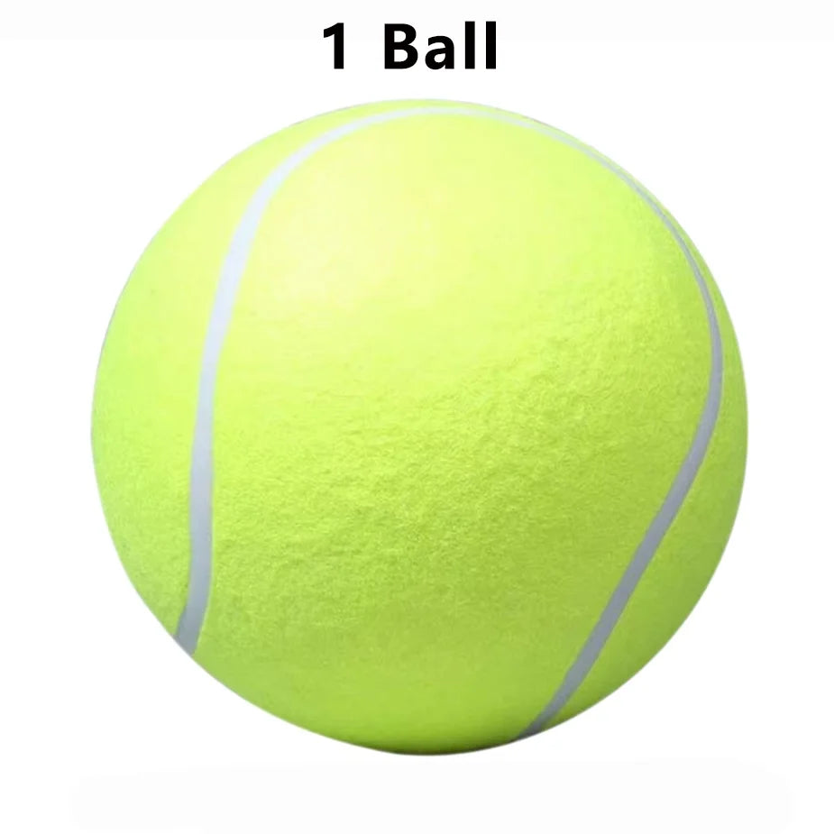 7/9.5Inch Giant Tennis Ball Pet Inflatable Toy for Dog Training Ball