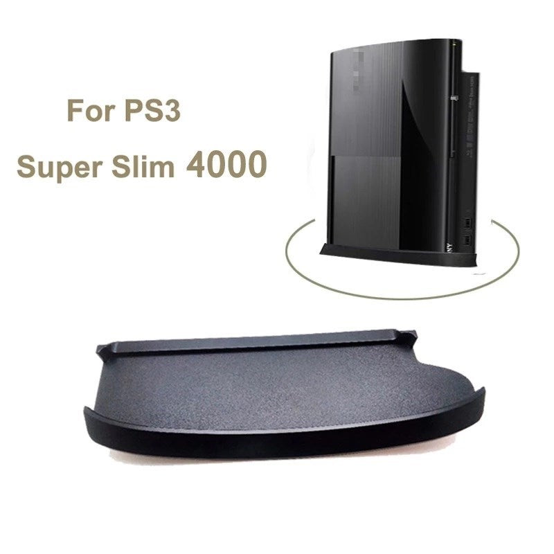 For PS3 Slim 4000 Skid Proof Console Vertical Stand