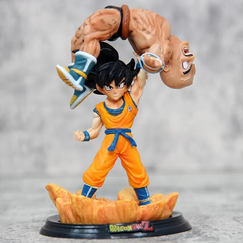 Dragon Ball Z Goku Figure Nappa GK Goku Vs Nappa Series Action Figures